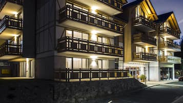 Fassade der Unterkunft