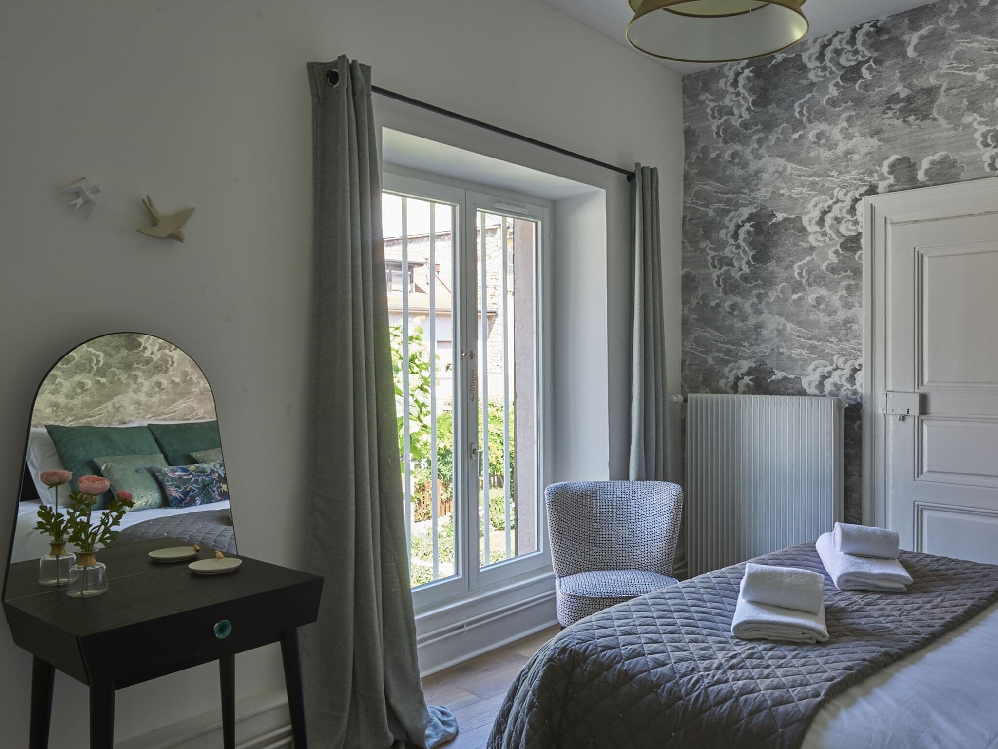 2 chambres, fer et planche à repasser, lit parapluie, Wi-Fi gratuit