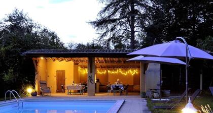 Stunning 6 bedroom Farmhouse with heated pool.