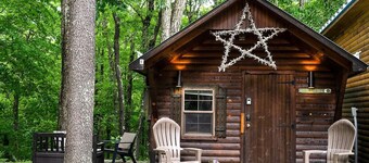 Three lovely Cabins nestled in the woods one minute from Sugarbush Resort