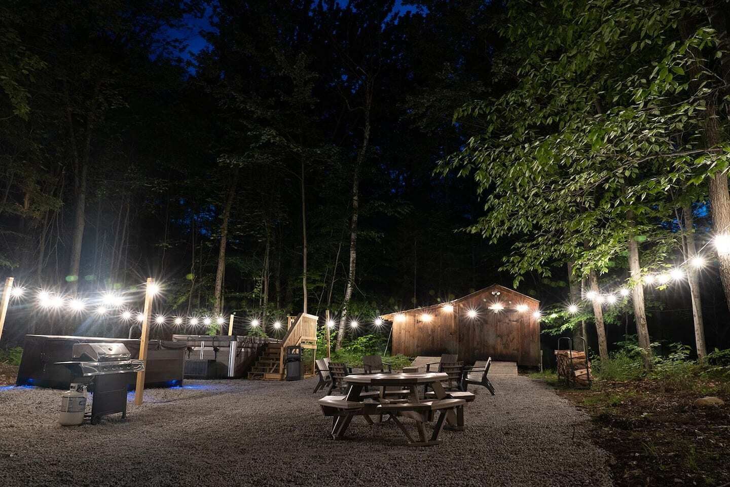 Udendørs spisemuligheder