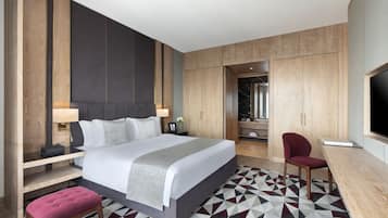 Minibar, in-room safe, desk, blackout curtains