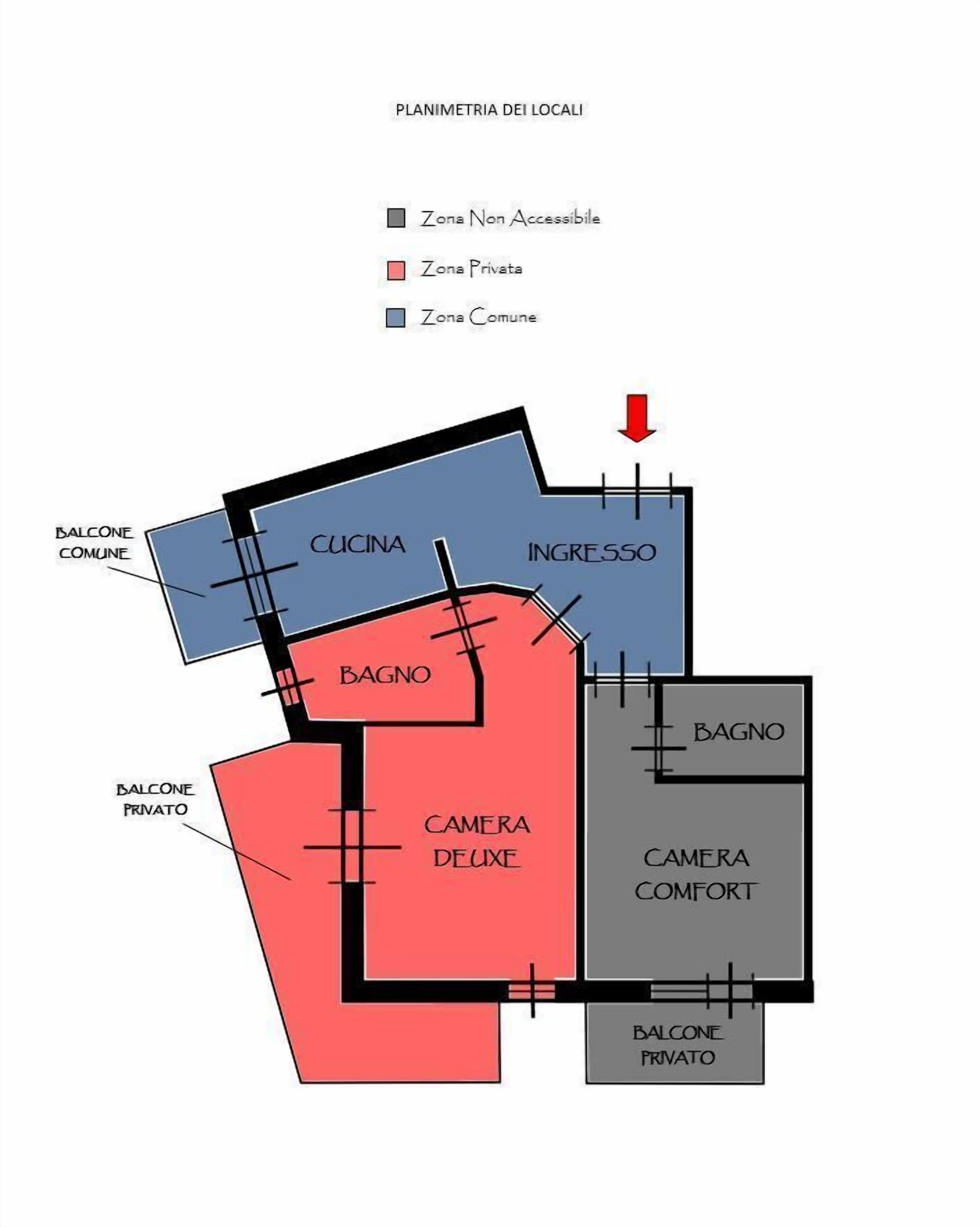 Deluxe Suite, Ensuite (Deluxe) | Floor plan
