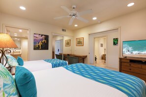 2 bedrooms, free WiFi, bed sheets - Ground-Floor Paradise: Makena Surf F-110, Your Oceanfront Getaway! (Makena, Maui)