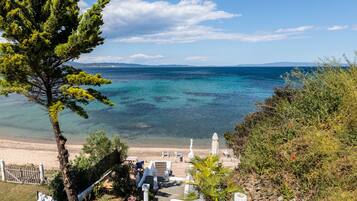 Plage, sable blanc