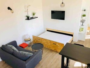 1 Schlafzimmer, Bügeleisen/Bügelbrett, kostenloses WLAN, Bettwäsche