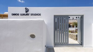 Entrada de la propiedad