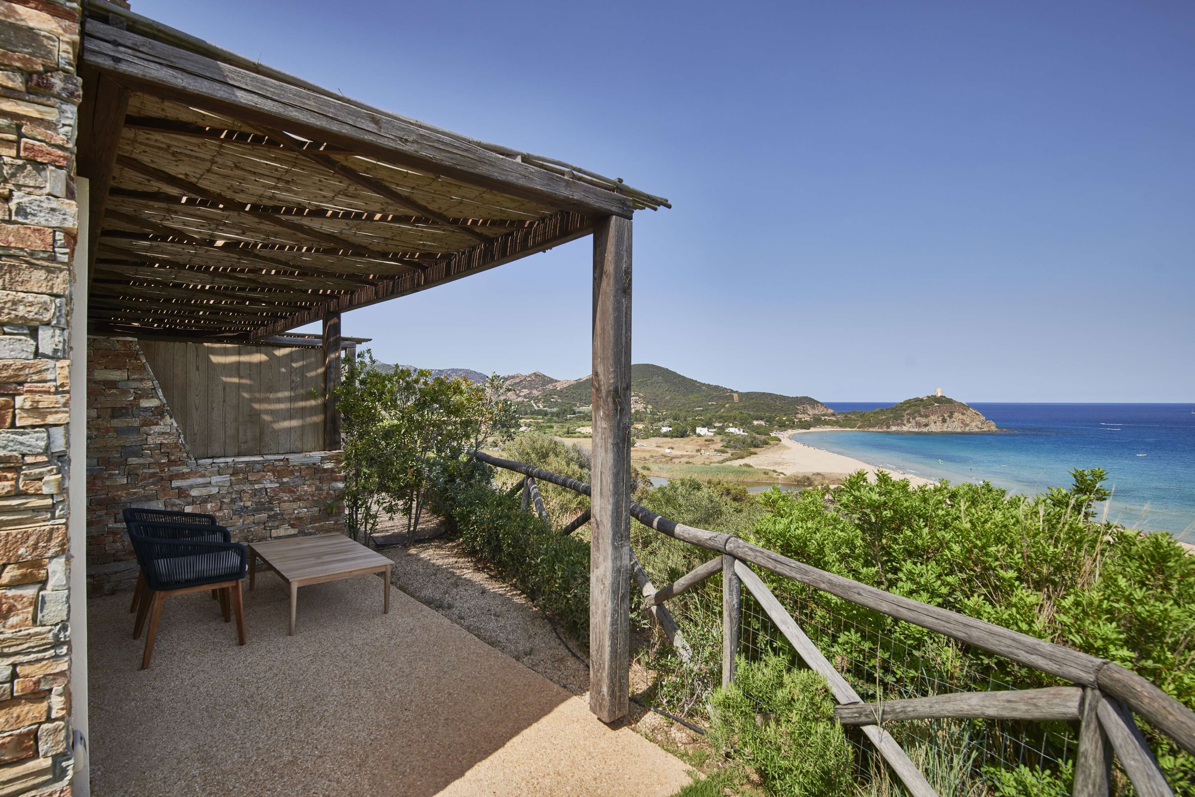 Habitación Deluxe, 1 cama de matrimonio grande, vistas al mar | Vistas desde la habitación