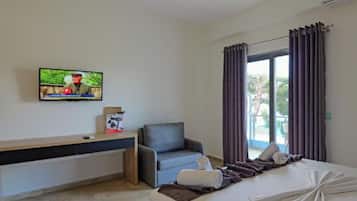 Dreibettzimmer, Meerblick