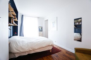 1 室のベッドルーム、アイロン / アイロン台、WiFi、ベッドシーツ