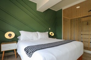 1 室のベッドルーム、アイロン / アイロン台、WiFi、ベッドシーツ