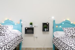 3 dormitorios, tabla de planchar con plancha, wifi gratis y ropa de cama