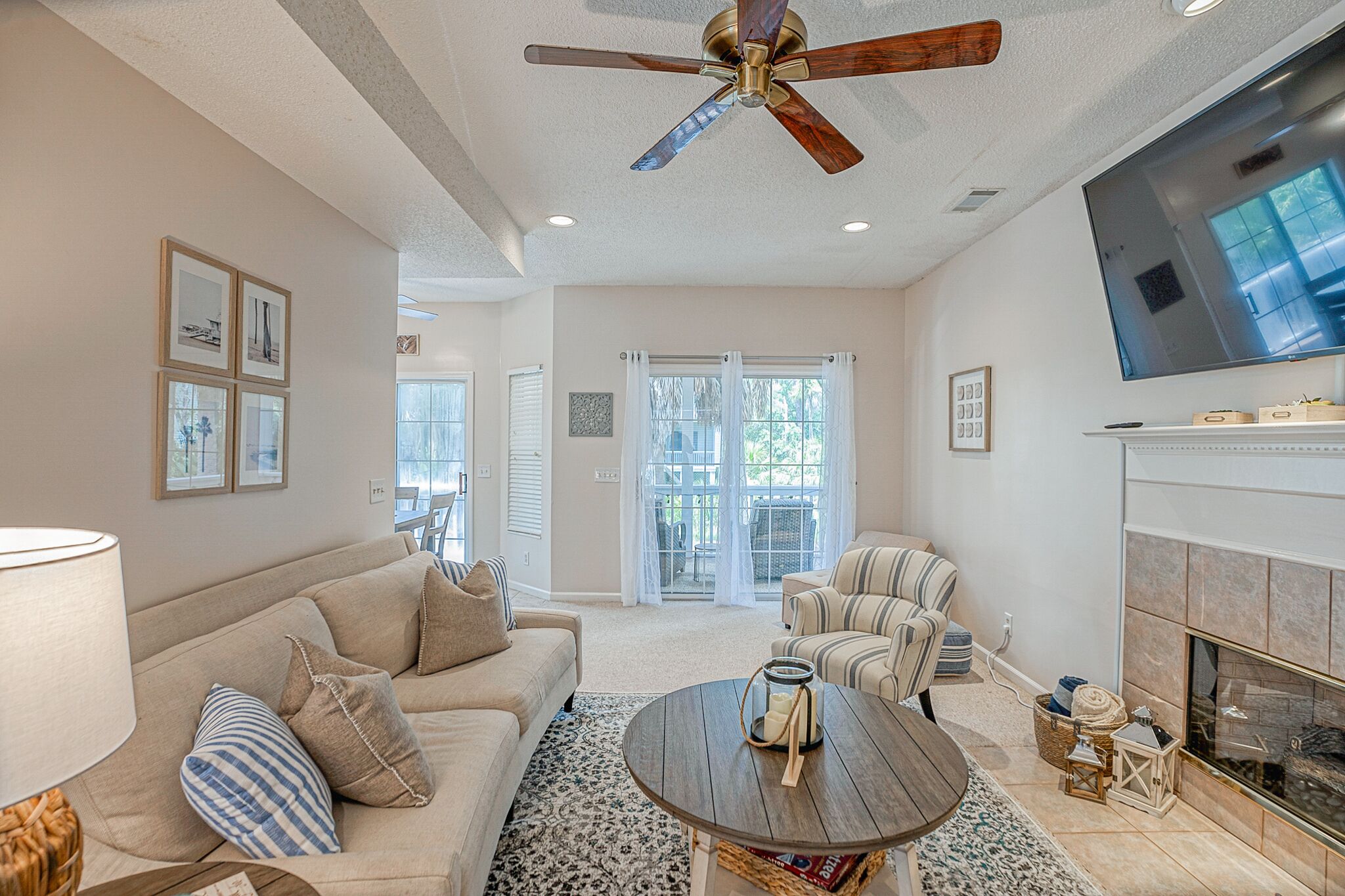 Three Bedrooms - Golf Cart and Amenity Cards Available