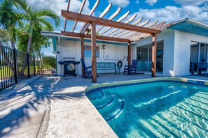 Una piscina climatizada