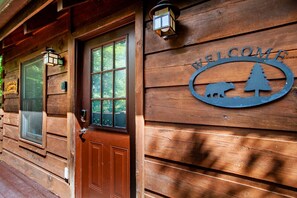 Exterior detail - Cabin in the Woods with Hot Tub & Grill! (Sevierville)