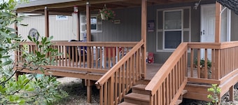 Steps from the Frio River, less than mile from 337, something for everyone.