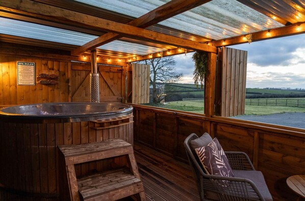 Bain à remous intérieur