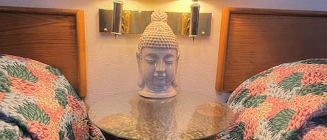 Premium bedding, Select Comfort beds, individually furnished, desk