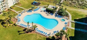 Indoor pool, outdoor pool - Sea Forever - Heated Pool! Colony Reef Oceanfront Complex! (St. Augustine)