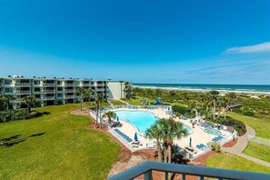 Indoor pool, outdoor pool - Sea Forever - Heated Pool! Colony Reef Oceanfront Complex! (St. Augustine)