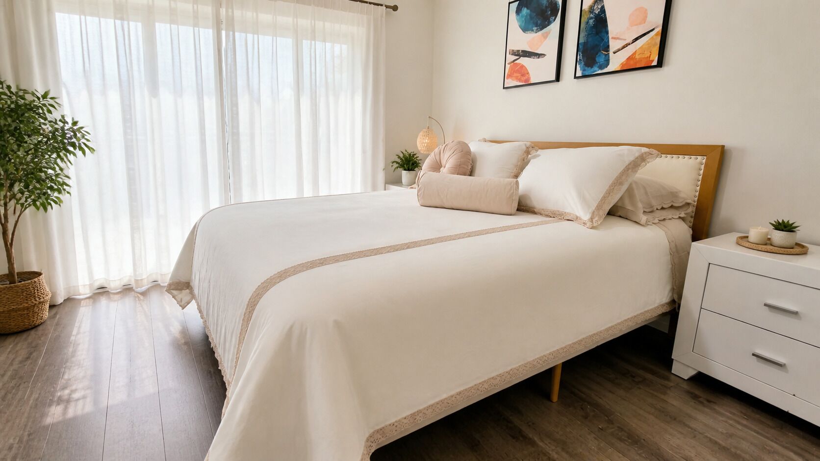 2 bedrooms, desk, iron/ironing board, free WiFi