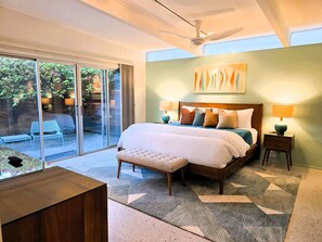 4 makuuhuonetta, työpöytä, silitysrauta/-lauta, ilmainen Wi-Fi