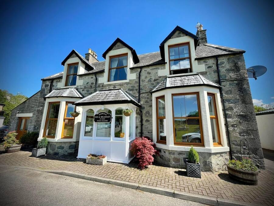 Voorkant van accommodatie