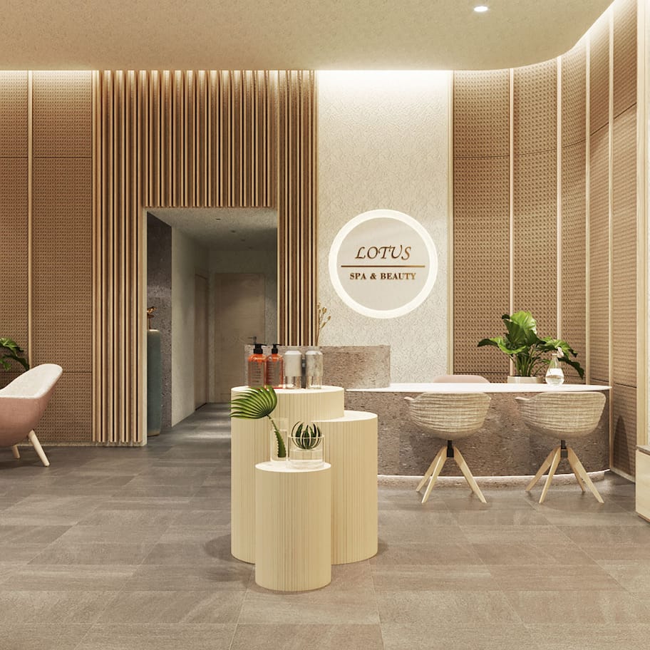 Couples treatment rooms, sauna, steam room, body treatments