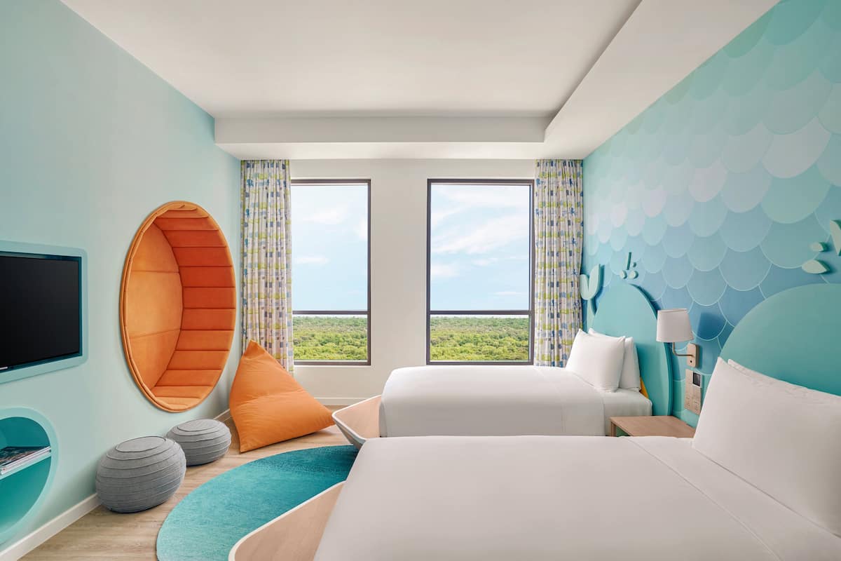 1 phòng ngủ, minibar, két bảo mật tại phòng, bàn