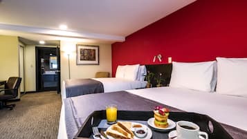 Minibar, in-room safe, laptop workspace, soundproofing