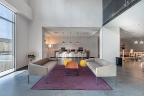 Sitzecke in der Lobby
