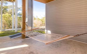Terrace/patio - Out East Too - Soundfront Home with Amazing Views! Dog Friendly! (North Topsail Beach)