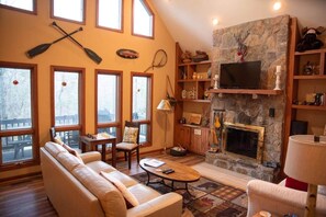 Älytelevisio, takka, stereot