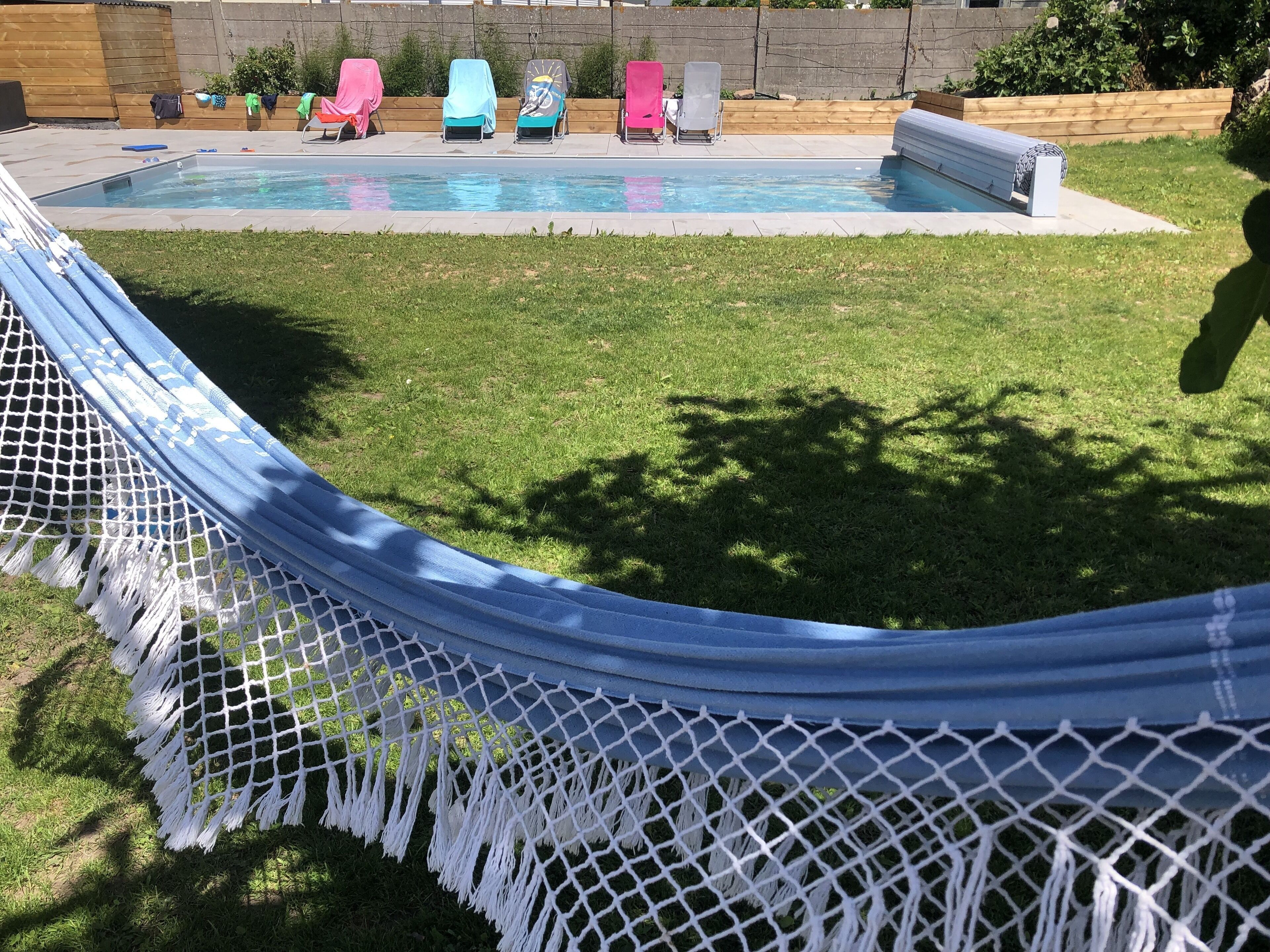 Udendørs pool, opvarmet pool