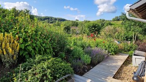 Property grounds - la petite maison, 2 person gite in beautiful Bourgandy (ST LEGER VAUBAN)