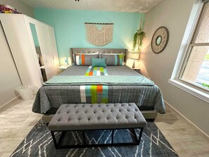 2 habitaciones, tabla de planchar con plancha y wifi gratis 