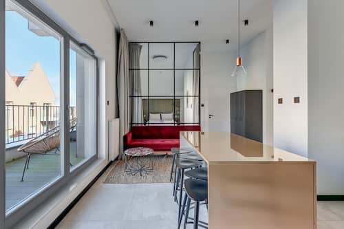 Appartement Confort, 1 chambre, non-fumeur, balcon | Restauration dans la chambre