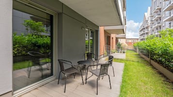 Appartamento Comfort, 1 camera da letto, non fumatori, patio | Terrazza/patio