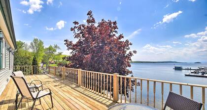 Lake Champlain Home w/ Decks, Kayaks & Fire Pit!