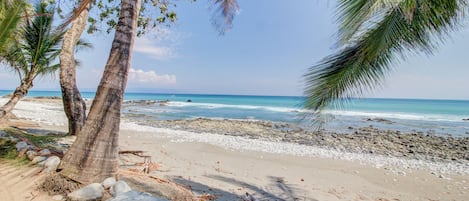 On the beach