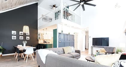Scandi Chic-mins to KSU/DT, w/King, Pet friendly