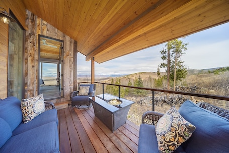Terrace/patio. Colorado's Coolest Ski In/Out Home - World Class Mtn. Biking, Hiking & Fishing