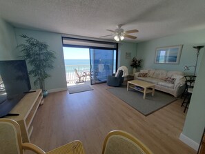 Living area - BEACHFRONT VACATION HOME (Indian Rocks Beach)