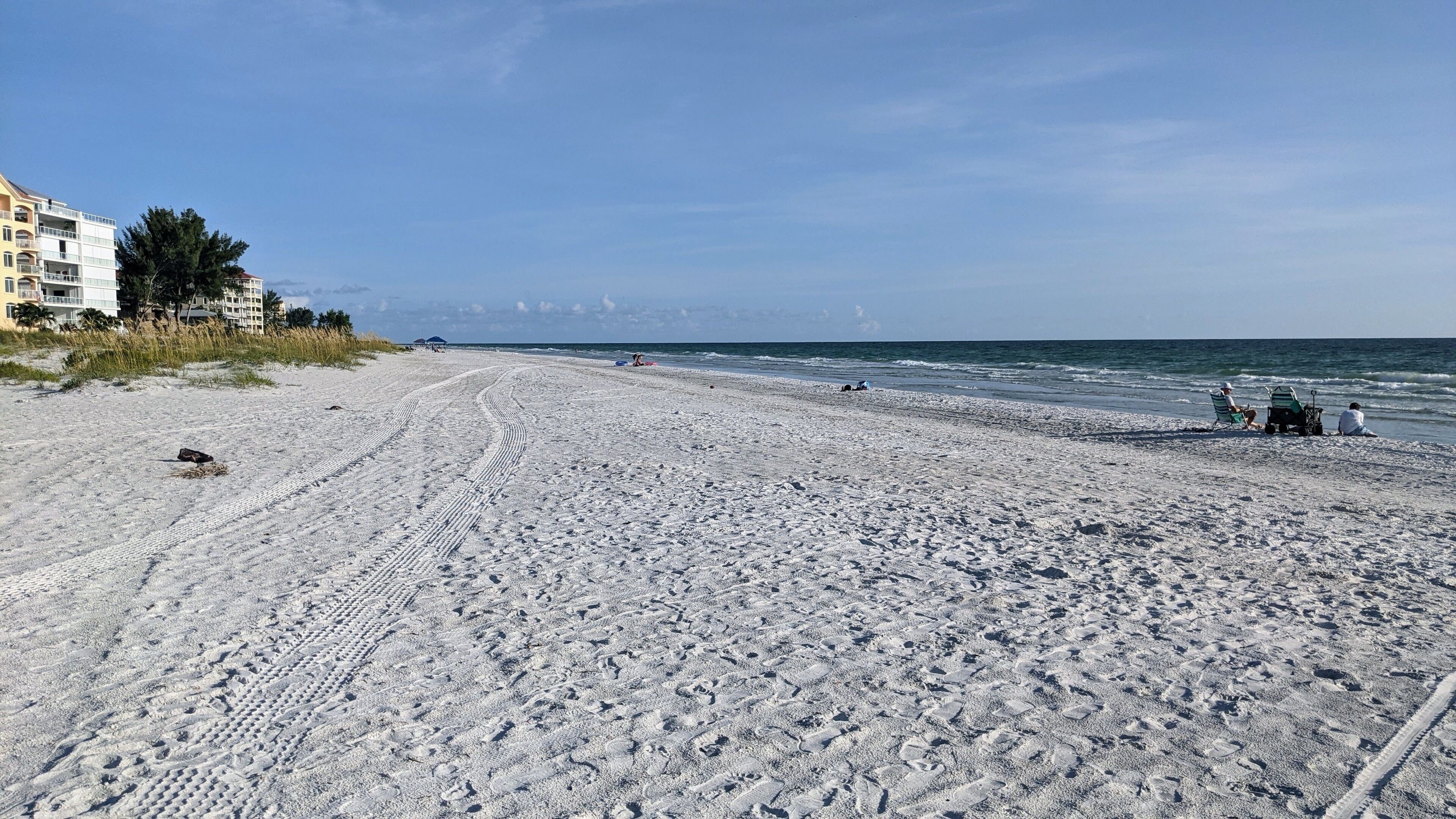 In Strandnähe, Liegestühle