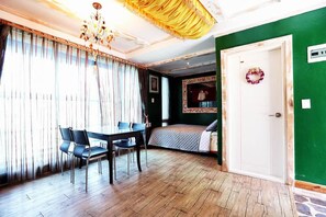 Habitación básica, 1 habitación (jinju(2cheong)(withpet)) | 1 dormitorio y wifi gratis