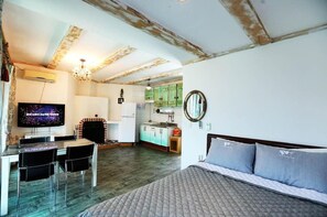 Habitación básica, 1 habitación (beach(1cheong)(withpet)) | 1 dormitorio y wifi gratis