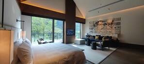 Room, 1 King Bed | Living area | Flat-screen TV - Ahn Lan Xinchang (Shaoxing)