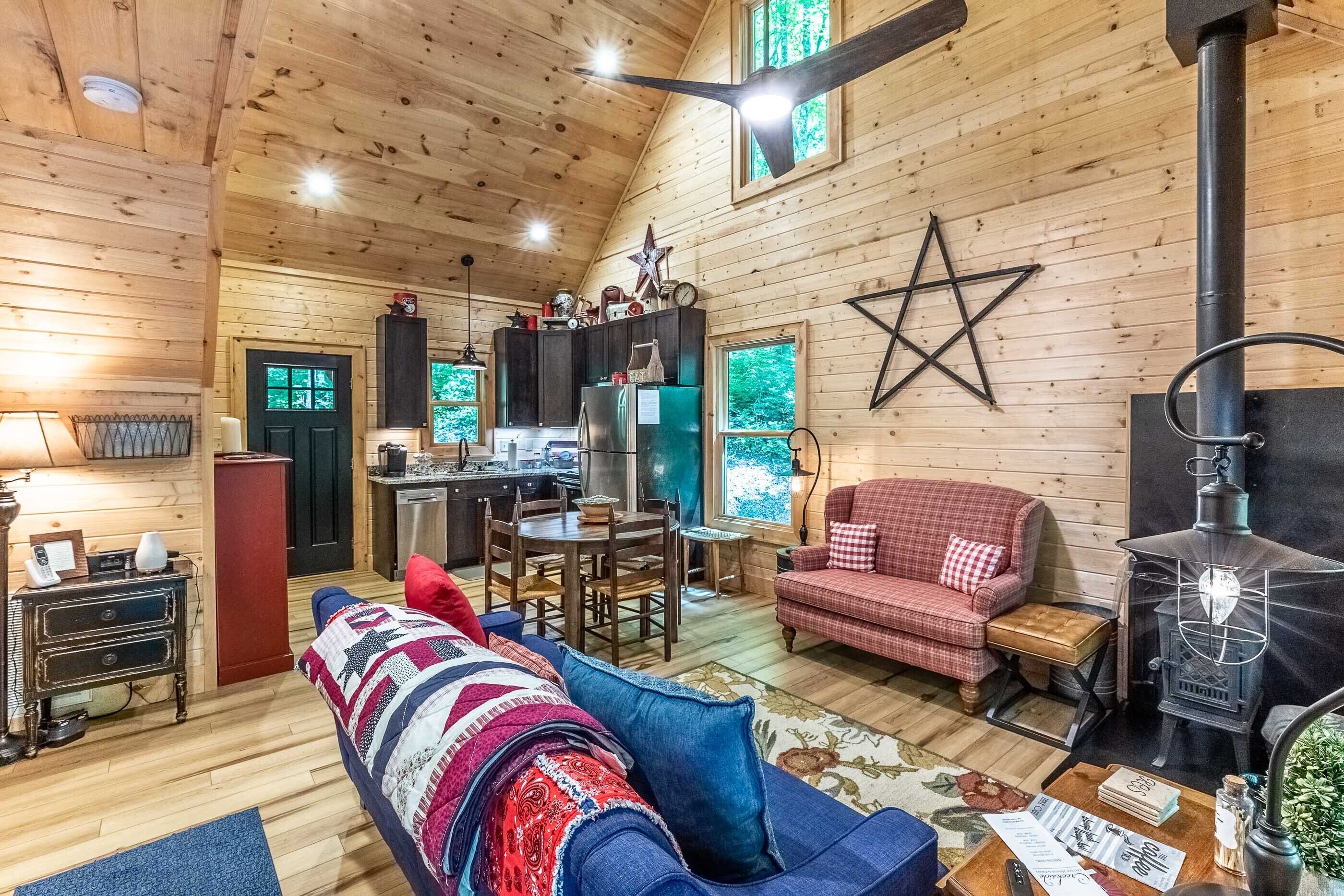 Rhododendron Rest at Running Cedar Springs  - Upscale Mountain Home Located Across from Bear Lake