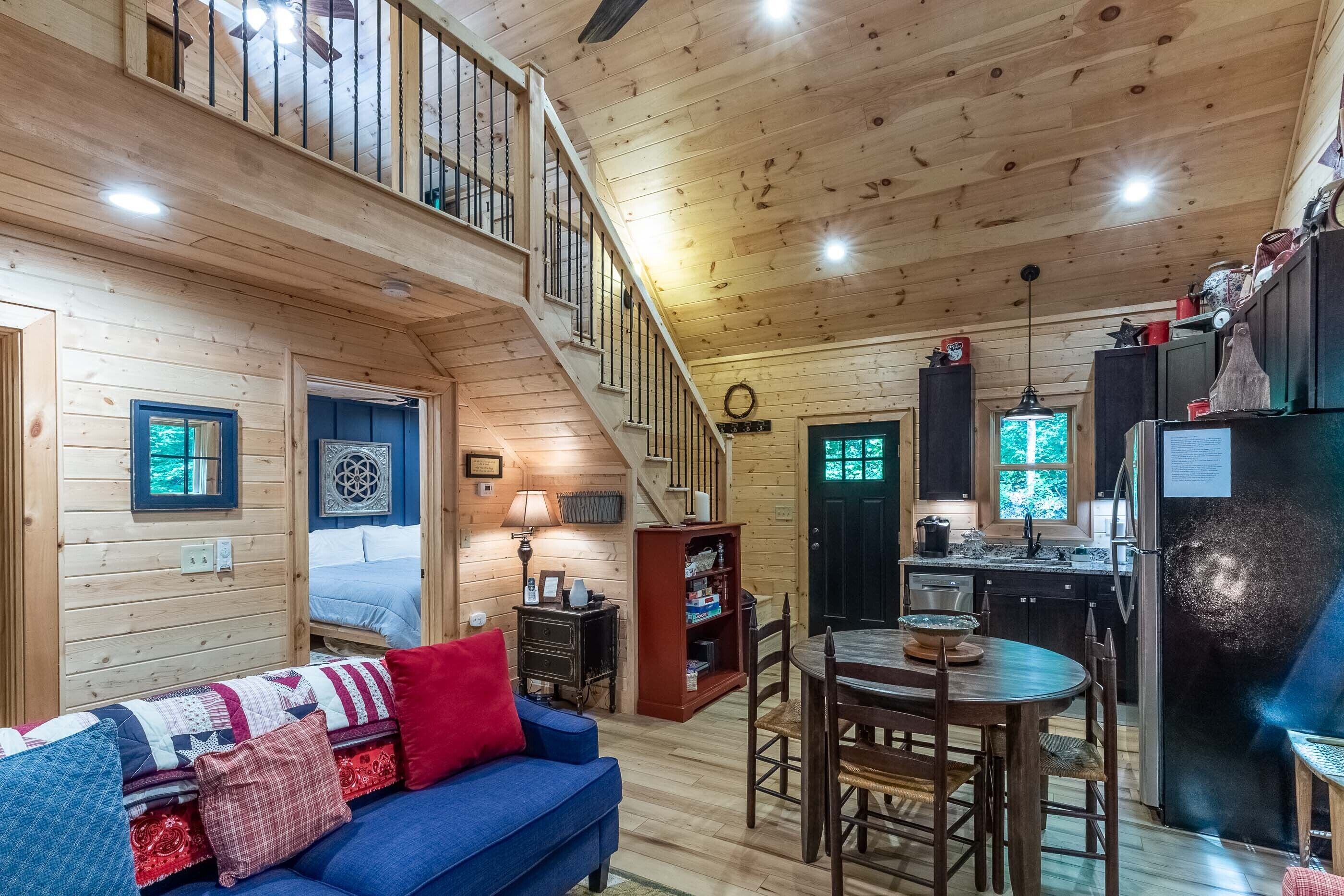 Rhododendron Rest at Running Cedar Springs  - Upscale Mountain Home Located Across from Bear Lake