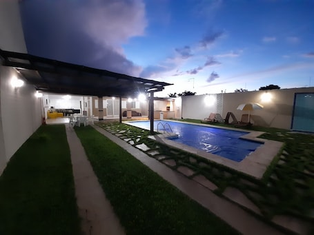 Indoor pool, outdoor pool. Exclusive Pool
